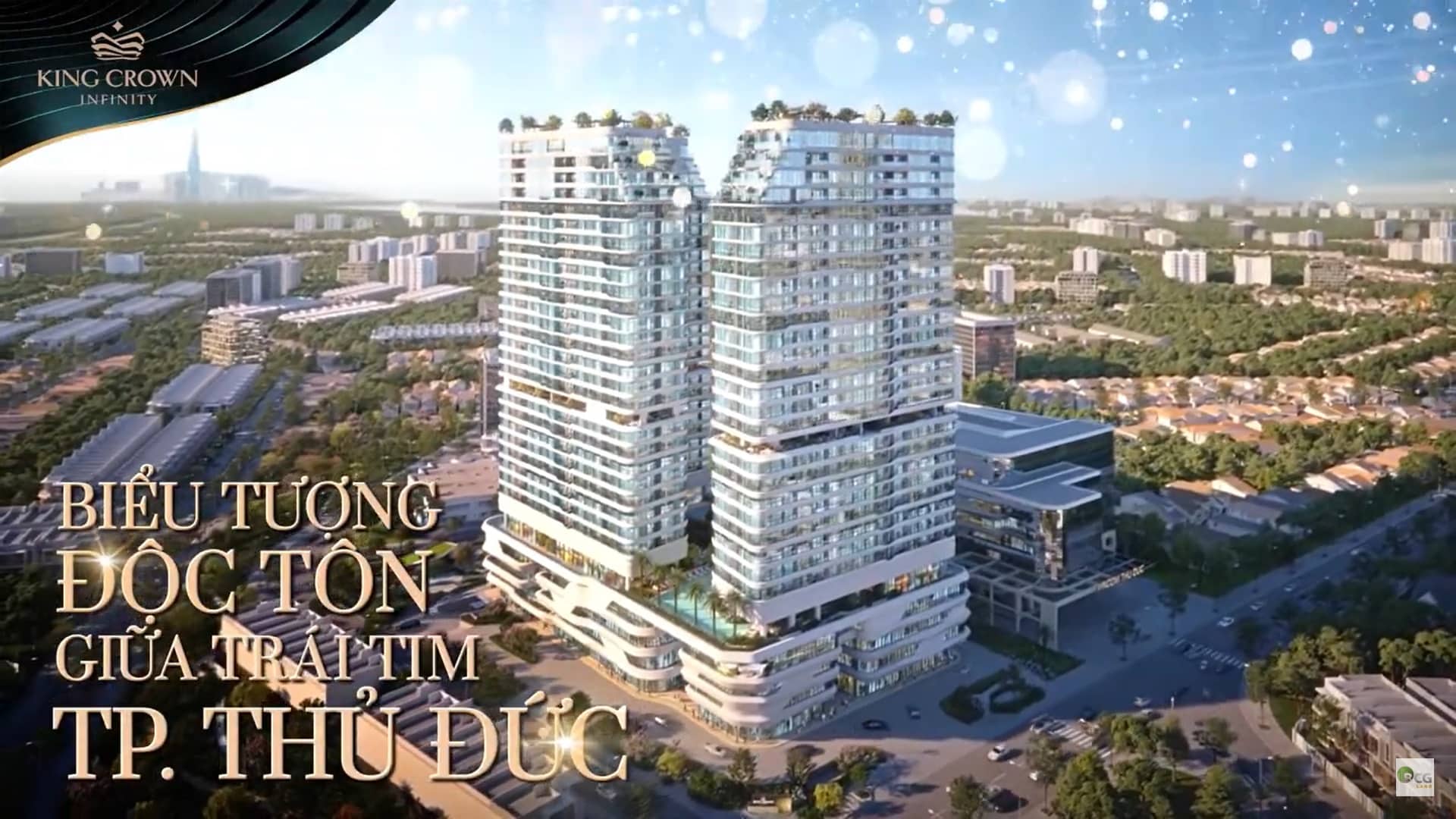 Dự án King Crown Infinity sở hữu vị trí trung tâm -trái tim của thành phố Thủ Đức